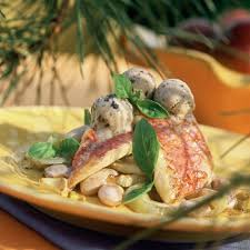 Tartare De Saint Jacques A La Vinaigrette D Agrumes Recettes Recette Rouget Recette Filets De Rouget