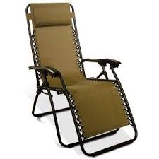 Caravan Canopy Zero Gravity Reclining Chair With Adjustable Headrest Beige Best Lounge Chai Zero Gravity Chair Outdoor Reclining Outdoor Chair Patio Chaise