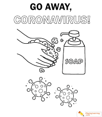 Color the number 19 coloring page. Covid 19 Coronavirus Coloring Page 01 Free Covid Coronavirus Coloring Page