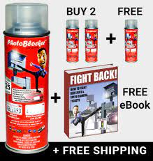 Photoblocker Spray Buy 2 Get 1 Free Beat Speed Camera Tickets