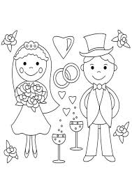 So many fun wedding coloring pages for you to download for free. Free Easy To Print Wedding Coloring Pages Tulamama