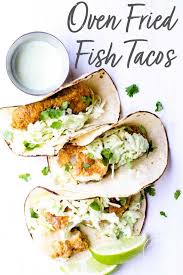 This creamy white sauce is enhanced with chipotle and lime, making it the best topping for all. Crispy Fish Tacos With Honey Lime Cilantro Slaw Marisa Moore Nutrition