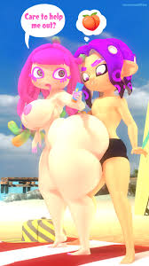 Naked octoling