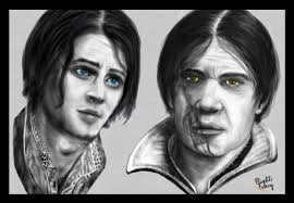 Jaskier and Eskel in Spellbound by flightsfancy