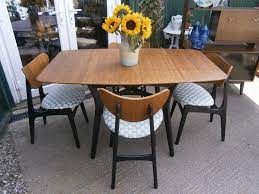 E Gomme G Plan Librenza Dining Suite Drop Leaf Table And 4 Etsy Drop Leaf Table Leaf Table Dining