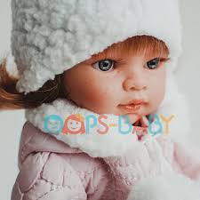 Купить Кукла Emily зимний образ рыжая Antonio juan, 33 см, цена