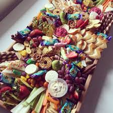 Mostly vegetarian!100% diy vegan grazing table video: Good To Graze My Kids Party