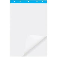 details about office depot a1 flipchart plain paper pad 40 sheets quality