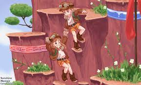 A Twins In Time A Hat In Time Time Art Magical Boy