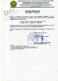 Arjuna global teknologi indonesia, id note: As Hukum Universitas Palangka Raya Fakult