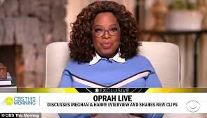 Meghan markle in her interview with oprah winfrey. Oc Mp5zb Xz7vm