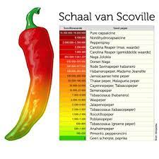 Pittigheid En De Schaal Van Scoville De Website Van Tjoetnyakdhien