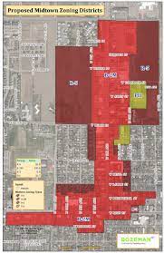 City Of Bozeman Zoning Map Midtown Bozeman Zoning Updates | Bozehome