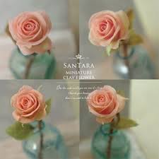 さなえさんのミニチュアフラワー おしゃれまとめの人気アイデア pinterest momo s コミカレ フラワーアート クレイフラワー