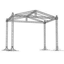 Article about framing a roof saddle to prevent water leakage where the roof meets a chimney. Aluminium Saddle Roof Stage Truss System Design China Aluminium Saddle Roof Stage Truss System Design Supplier Factory Cl Exhibit
