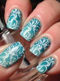 20 nail art designs perfect for spring. 18 Creative And Unique Teal Nail Art Ideas