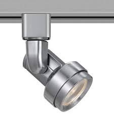 Brushed Steel 17w Led Track Head For Halo System 45c26 Lamps Plus