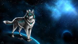 Download Hd Wallpapers Of 191306 Wolf Animals Fantasy Art Artwork Space Stars Planet Digital Art Free Downloa Wolf Wallpaper Mystical Wolf Fantasy Wolf