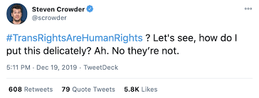 Tim, ian, and lydia join forrest cooper, digital editor of recoil magazine and former army ranger to look at steven. Knownothing On Twitter Steven Crowder Would Have Hated The Civil Rights Movement He Probably Would Have Been Fine With Shooting Mlk Down In The Streets Https T Co Cjf0o7oaqw Twitter