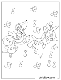 Free pokemon coloring pages for you to color in. Free Pokemon Coloring Pages For Download Pdf Verbnow