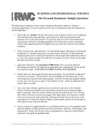 Educational background resume example resume score: The Personal Statement Sample Questions Postgraduate Education Graduate School