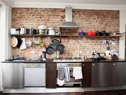 Resultado De Imagem Para Hotte Pour Cuisine Style Industriel Cozinha Parede De Tijolos Decoracao Cozinha Moderna Remodelacao Da Cozinha