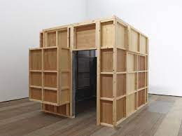 do ho suh rubbing loving project company housing of gwangju theater 2012 graphite on paper wooden structure video monitor and player do ho suh suh design