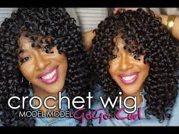 Model Model Gogo Curl Crochet Braid Diy Wig Youtube Diy Wig Crochet Wig Diy Curls