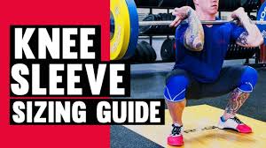 how to determine your rehband knee sleeve size youtube