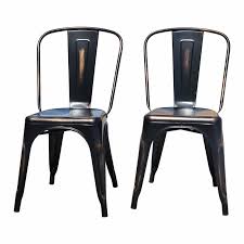 5.0 ( 2) contact supplier. Set Of 4 Waleaf Metal Dining Stackable Chairs Indoor Outdoor Use Modern Style Restaurant Cafe Chic Bistro Bar Side Chair Black Patio Furniture Accessories Patio Seating