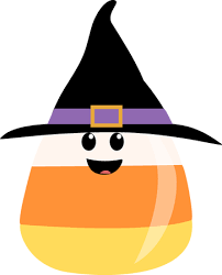 Candy Corn Wearing Witches Hat Clip Art Candy Corn Wearing Halloween Clipart Happy Halloween Witches Halloween Clipart Free
