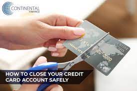 But when you close a credit card, that card stops aging and can't grow. How To Close Out A Credit Card