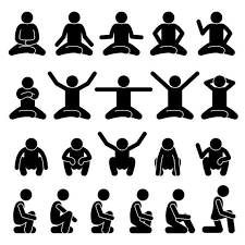 Stick Figure Stickman Stick Man People Person Poses Postures Sitting Sit Down Squat Body Languages Pictogram Download Icons Png Svg Vector Stick Figures Stick Figure Drawing Silhouette People