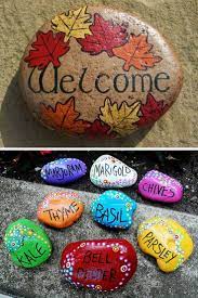 50 Super Fun And Creative Rock Painting Ideas Smart Fun Diy Rock Painting Ideas Easy Rock Crafts Painted Garden Rocks