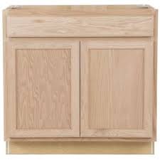 Project Source 36 In W X 35 In H X 23 75 In D Unfinished Unfinished Sink Base Stock Cabinet Lowes Com In 2020 Stock Cabinets Bathroom Vanity Cabinets Unfinished Cabinets