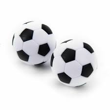 Super ball, liberec, czech republic. Foosball 6 Pcs Table Soccer Ball Foosball Novelties Fussball Game Black And White 31mm Citykiranabazar Com
