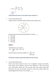 Contoh soal statistika dan pembahasannya kelas 12. Pembahasan Statistika Un 2016 Stis 2016 Sbmptn 2016 Dan Um Ugm 2016 M Th