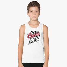 Coors Light Racing Logo Kids Tank Top Customon