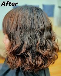A traditional perm will likely look more curly when wet but the curls will loosen as the hair dries. For Short Hair Digital Perm Ma Nann Hair Saloon Facebook