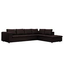 Ecksofa Brooklyn Iv Echtleder Ottomane Davorstehend Rechts 312 Cm Echtleder Neka Dunkelbraun Studio Copenhagen Jetzt Bestel Ecksofas Sofa Kleines Sofa