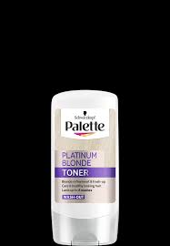 What is a hair toner? Platinum Blonde Toner