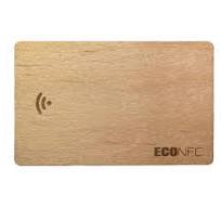 Eco Friendly Wooden RFID Hotel Key Card Wood NFC Card for Hotels