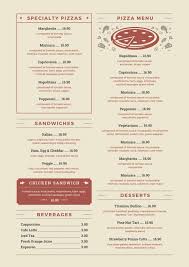 Use this as your starting point and don't. Free Printable Customizable Menu Templates Canva