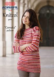 Tweet share google+ pinterest send to friend. Ravelry Cornelia Pullover Pattern By Adriafil Yarn