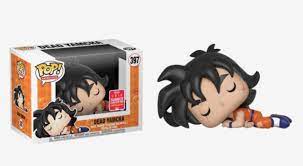 His death pose, which shows him shriveled up in a crater, has been a constant source of parody and homage on the internet for years. The Dragon Ball Z Dead Yamcha Pose Sdcc Funko Pop Is Still Available