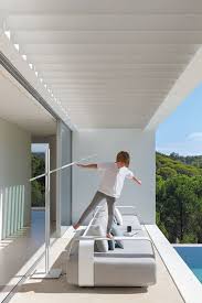 Patio Sofa In 2020 Terrace Furniture Outdoor Sofa Contemporary Seating