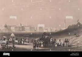 British india view calcutta kolkata hi ...