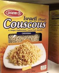 Israeli couscous is the big brother of the more common tiny couscous. Tom Khoury On Twitter Israeli Couscous Is Really Maftool Which Of Course Is Arabic In Origin And Very Superior Though It Requires Steaming Rather Than Boiling Https T Co 52mnbdq9dd