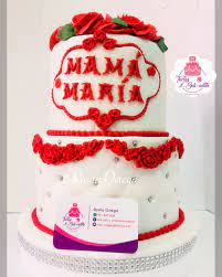 Torta Con Rosas Rojas