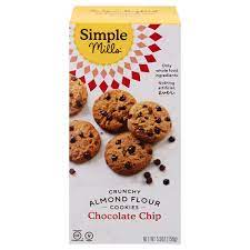 1 cup bob's red mill superfine almond flour. Save On Simple Mills Crunchy Almond Flour Cookies Chocolate Chip Gluten Free Order Online Delivery Stop Shop